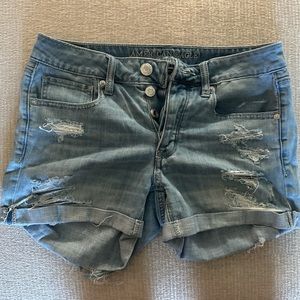Size 4 American Eagle Denim Shorts